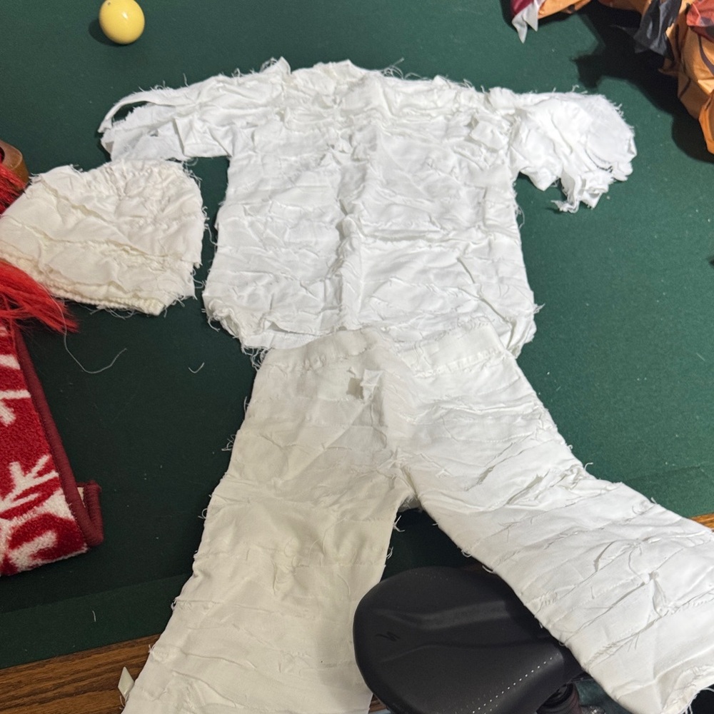 Kids Ghostly White Costume Set